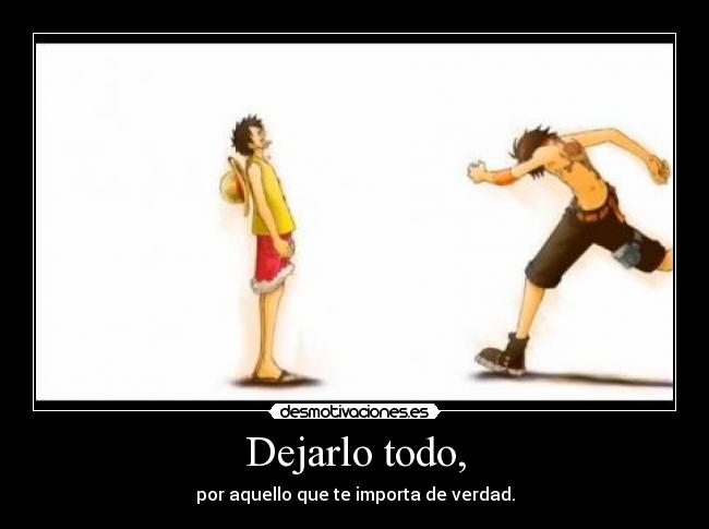 carteles luffy desmotivaciones