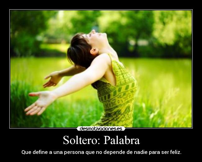 Soltero: Palabra - 
