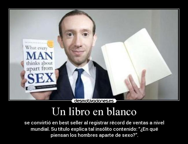 Un libro en blanco - 