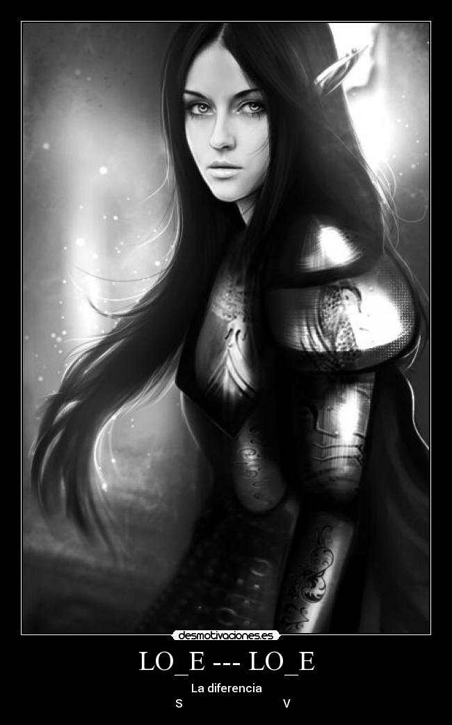 LO_E --- LO_E - La diferencia
S V