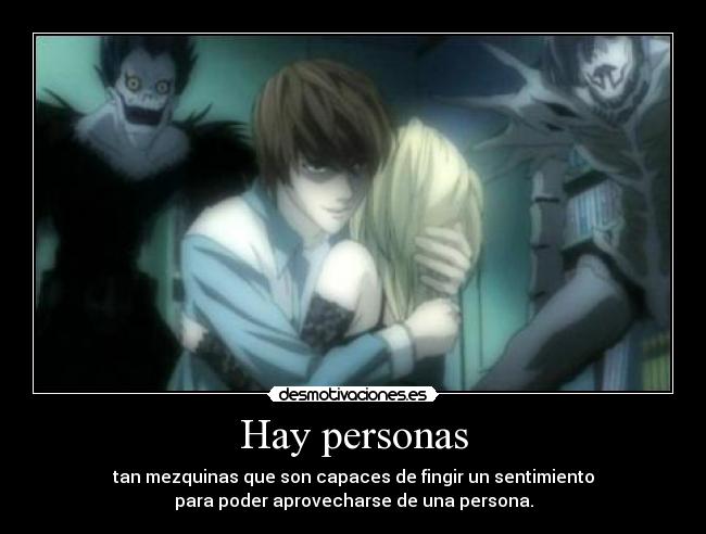 Hay personas -
