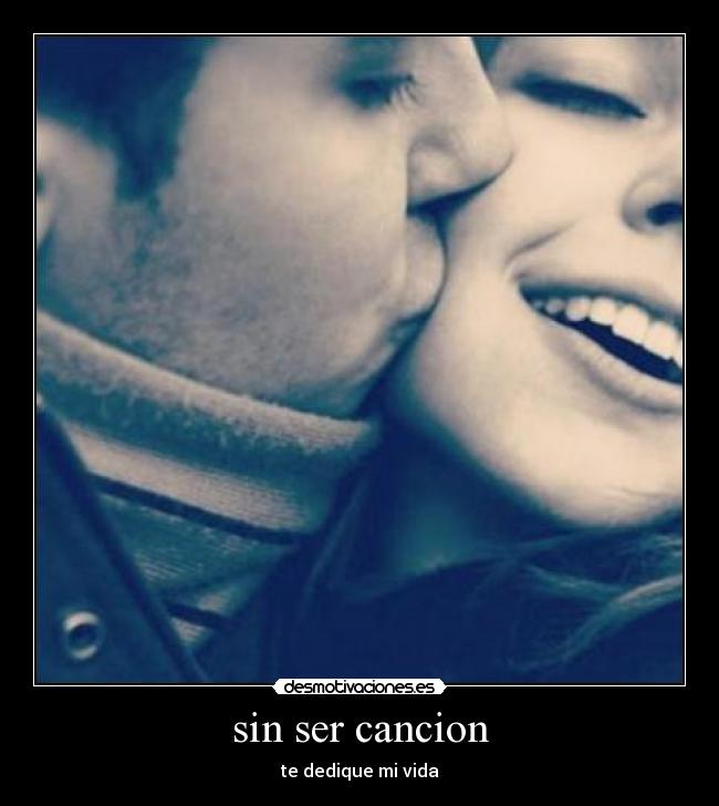 sin ser cancion - 