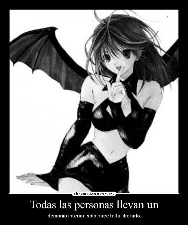 carteles demonio interior desmotivaciones