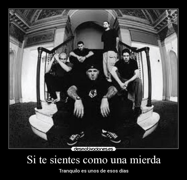 carteles limb bizkit musica desmotivacion desmotivaciones