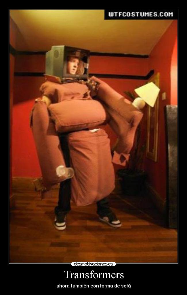 Transformers - ahora también con forma de sofá