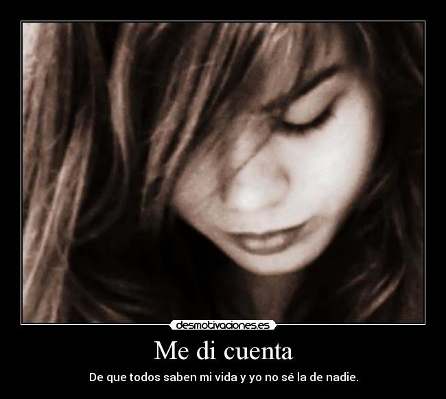 Me di cuenta - 