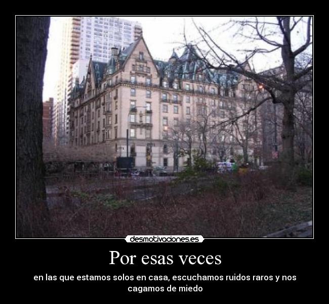 Por esas veces - 
