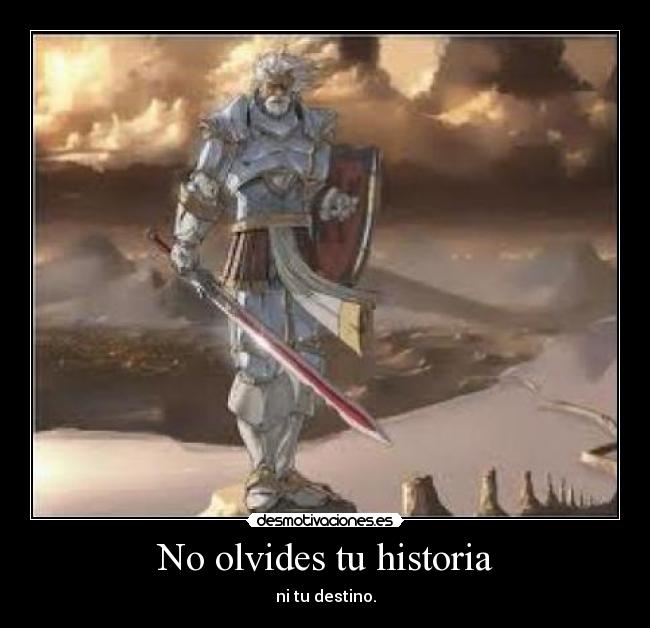 No olvides tu historia - 