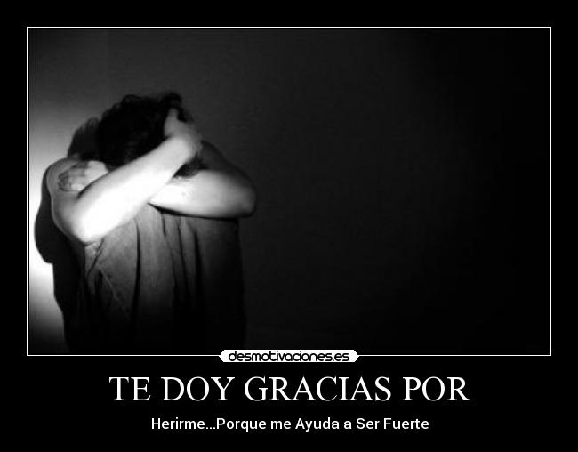 TE DOY GRACIAS POR -