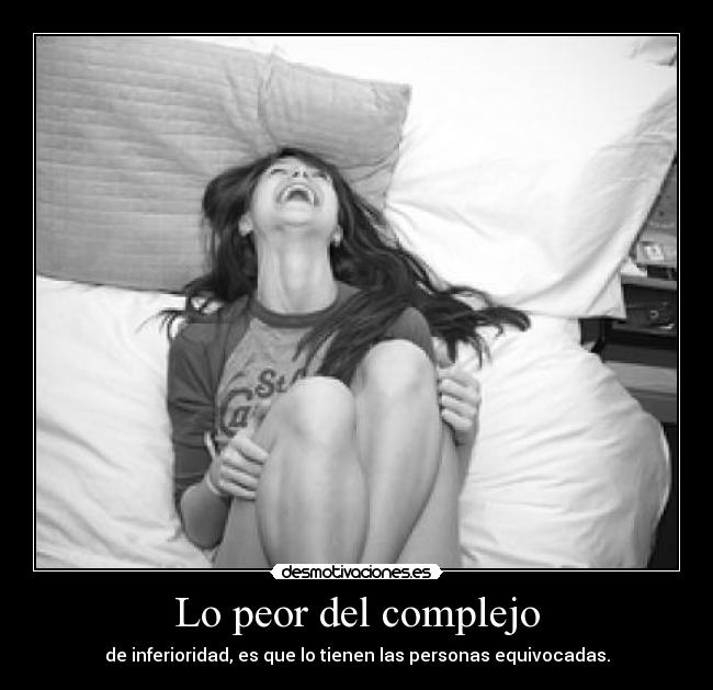 Lo peor del complejo -