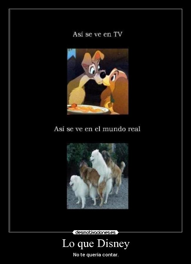 Lo que Disney - 