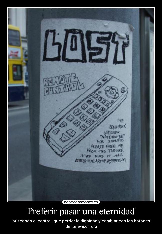 Preferir pasar una eternidad -