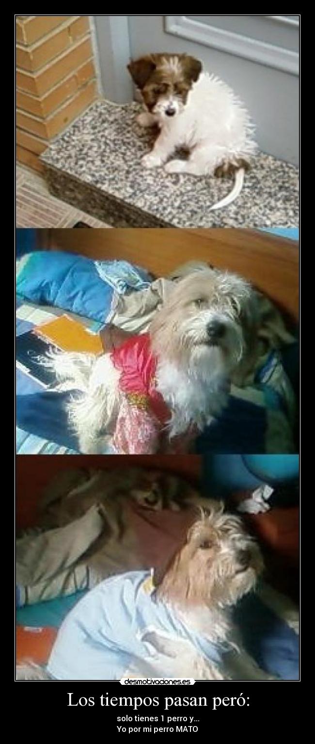 Los tiempos pasan peró: - 