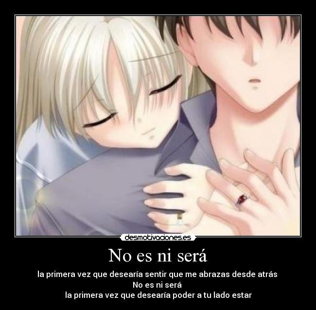 No es ni será -