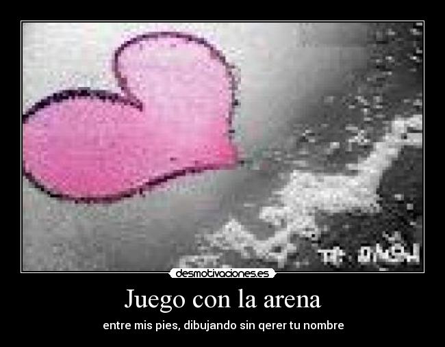 Juego con la arena - 