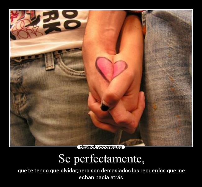 Se perfectamente, - 