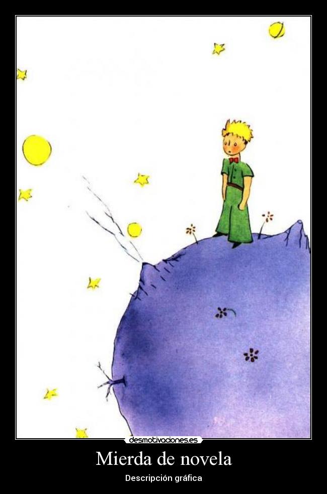 Mierda de novela - Descripción gráfica