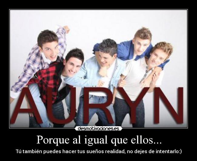 Porque al igual que ellos... - 