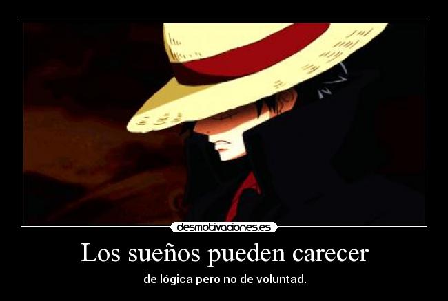 carteles one piece luffy desmotivaciones