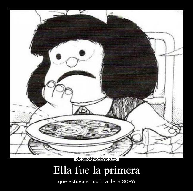 Ella fue la primera -