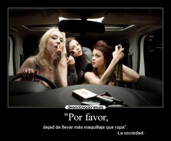 Por favor, -