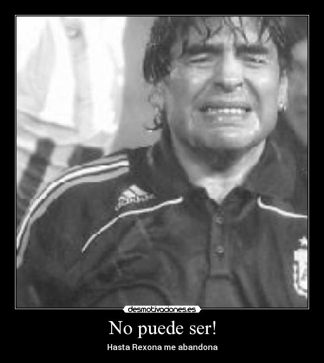 No puede ser! - Hasta Rexona me abandona