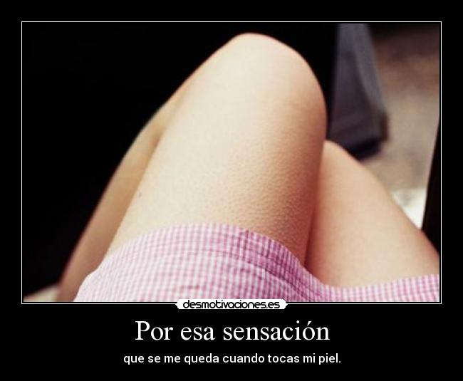 Por esa sensación - 