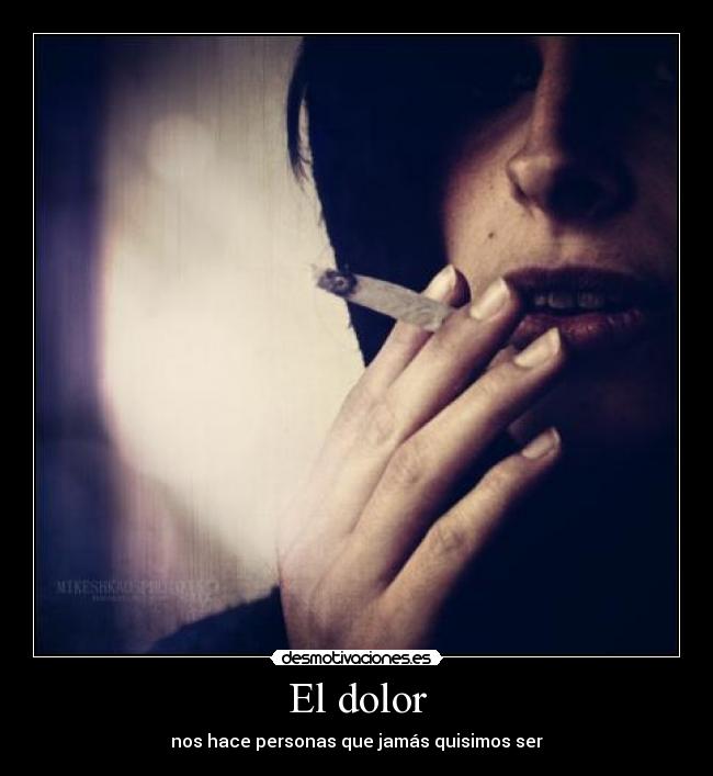 El dolor - 