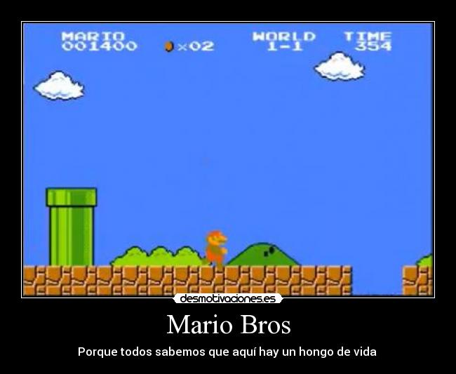 carteles mario bros desmotivaciones