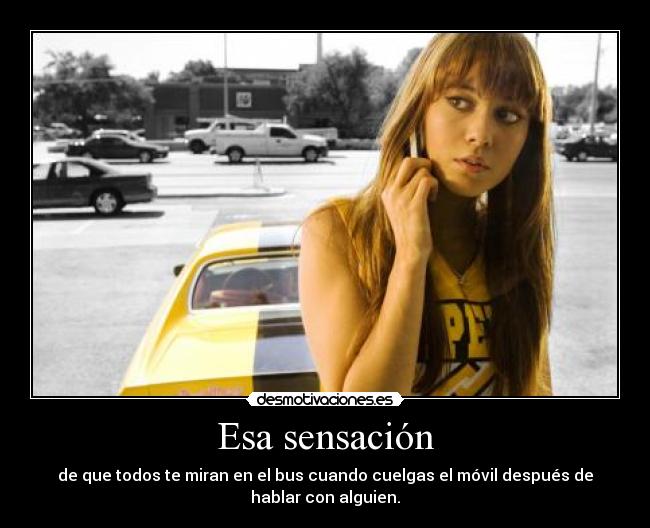 Esa sensación - 