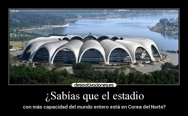 ¿Sabías que el estadio - 