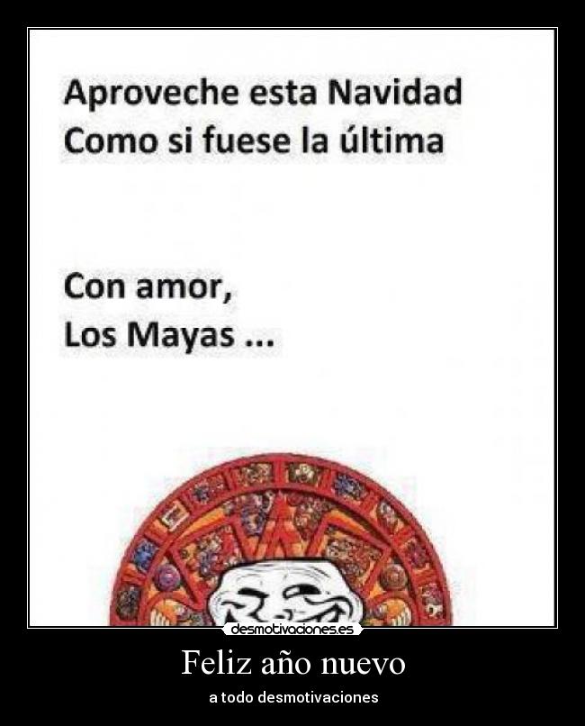 Feliz año nuevo -