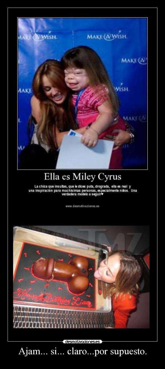 Ajam... si... claro...por supuesto. - 