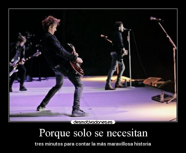 Porque solo se necesitan - 