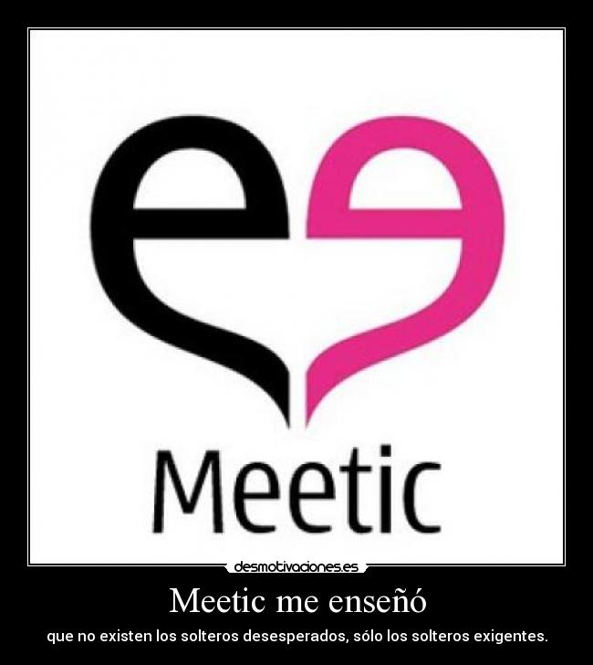 Meetic me enseñó - 