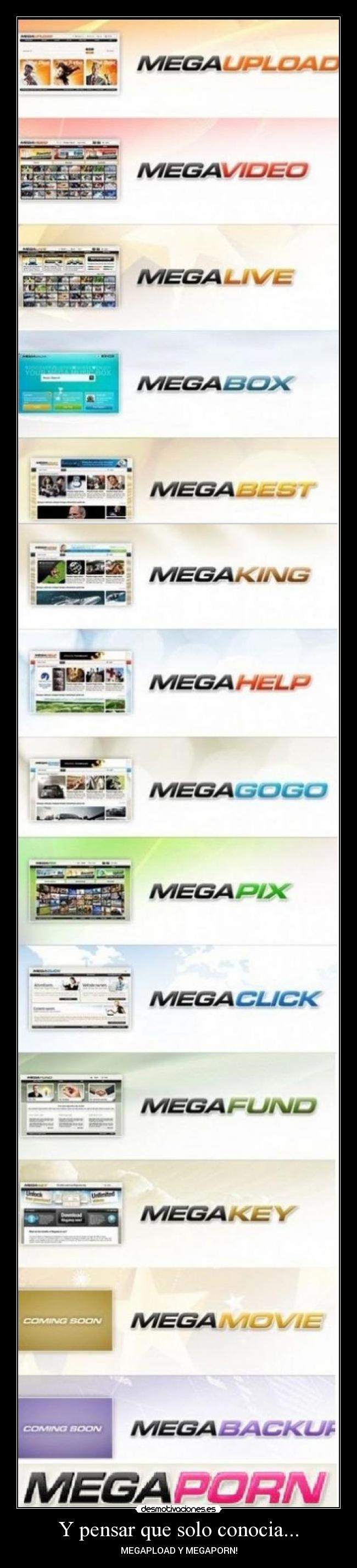 Y pensar que solo conocia... - 