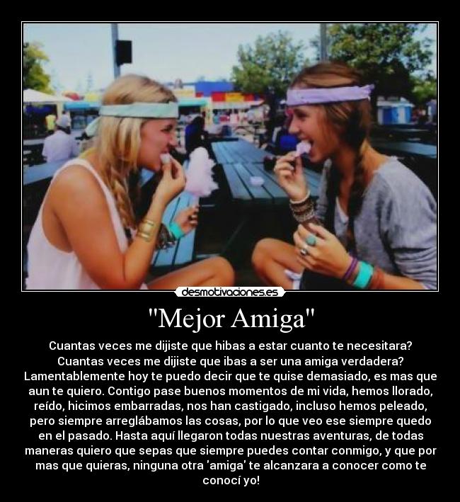 Mejor Amiga -