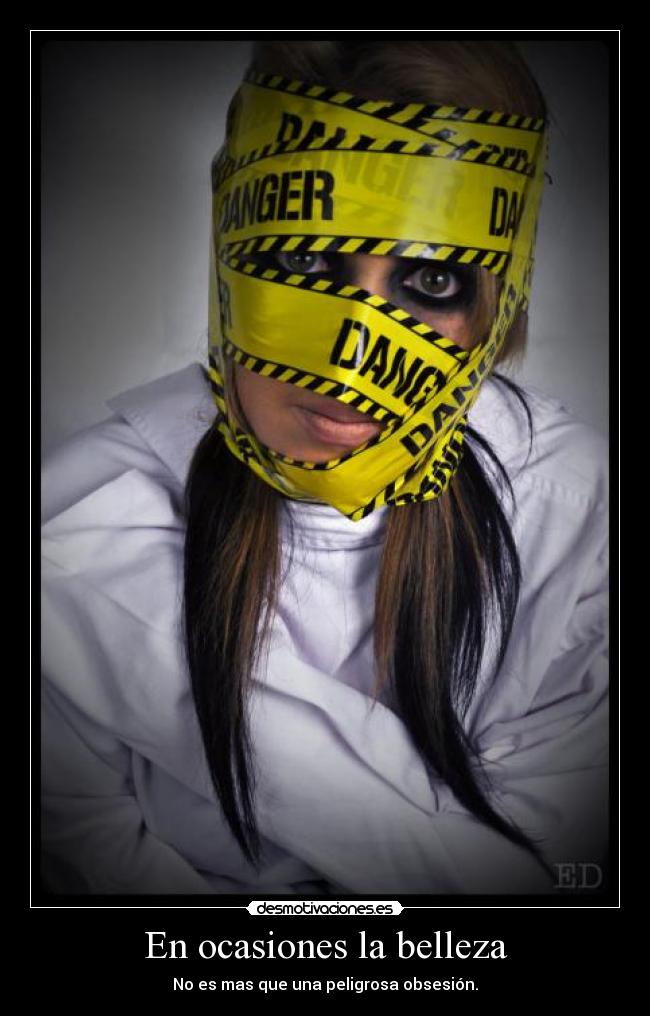 En ocasiones la belleza -
