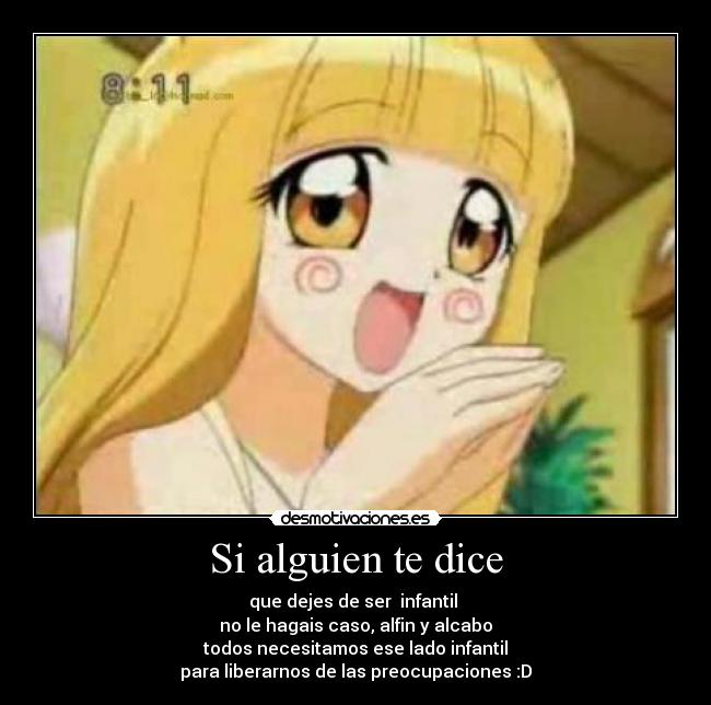 Si alguien te dice -