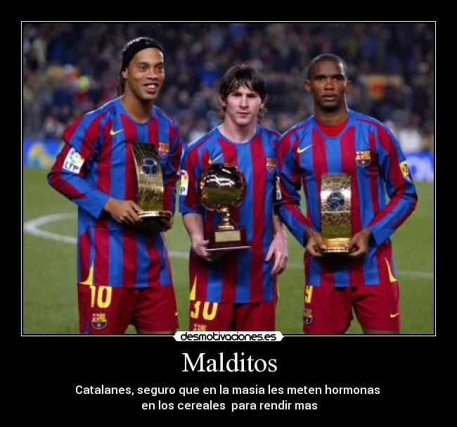 carteles barca madrid internet bueno futbol copa desmotivaciones