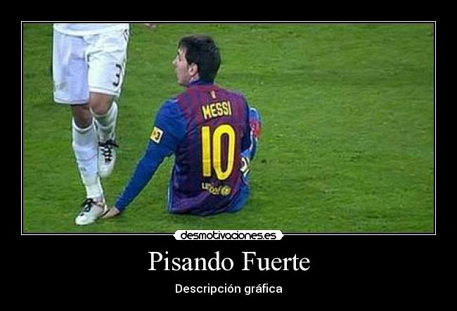 Pisando Fuerte - Descripción gráfica