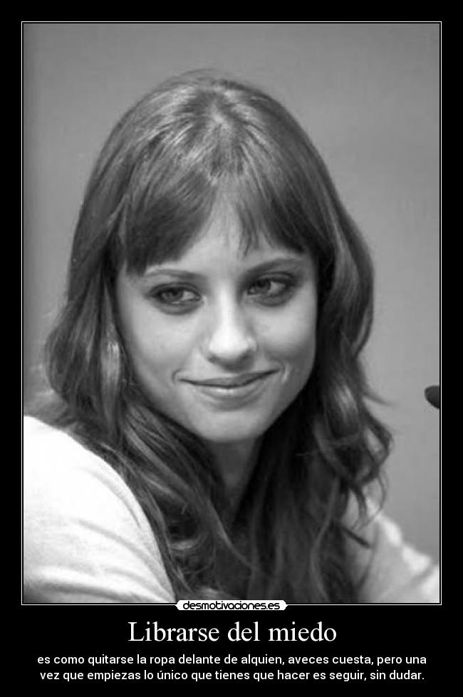 carteles miedo que miedo desmotivaciones