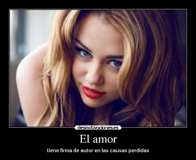 El amor - 