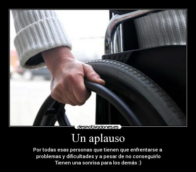 Un aplauso -