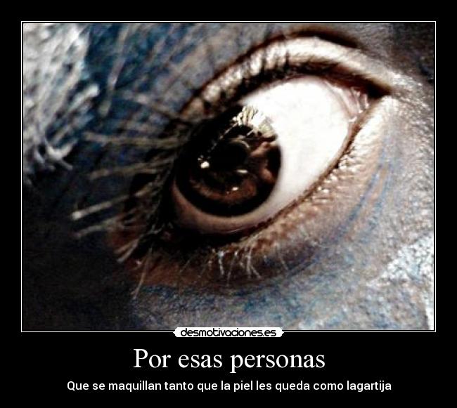 Por esas personas - 