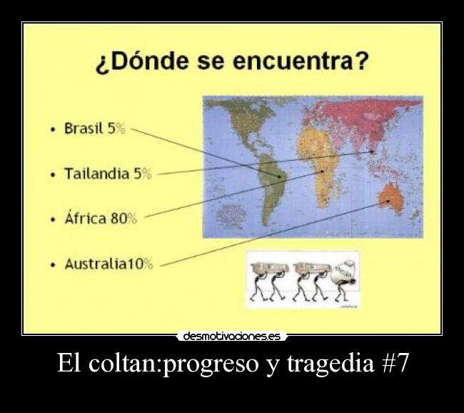 El coltan:progreso y tragedia #7 - 