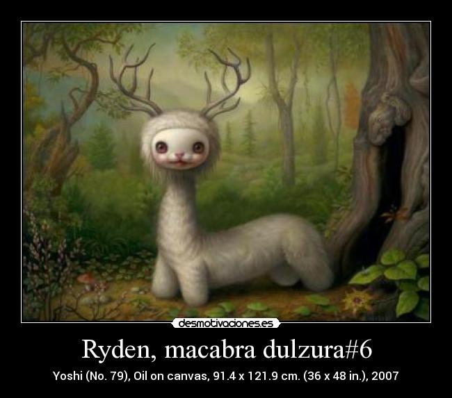 Ryden, macabra dulzura#6 - Yoshi (No. 79), Oil on canvas, 91.4 x 121.9 cm. (36 x 48 in.), 2007