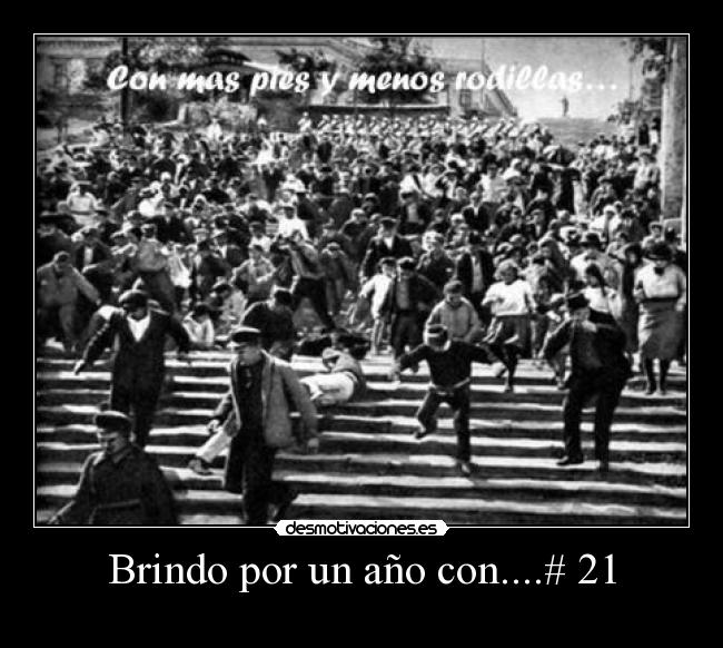 Brindo por un año con....# 21 -