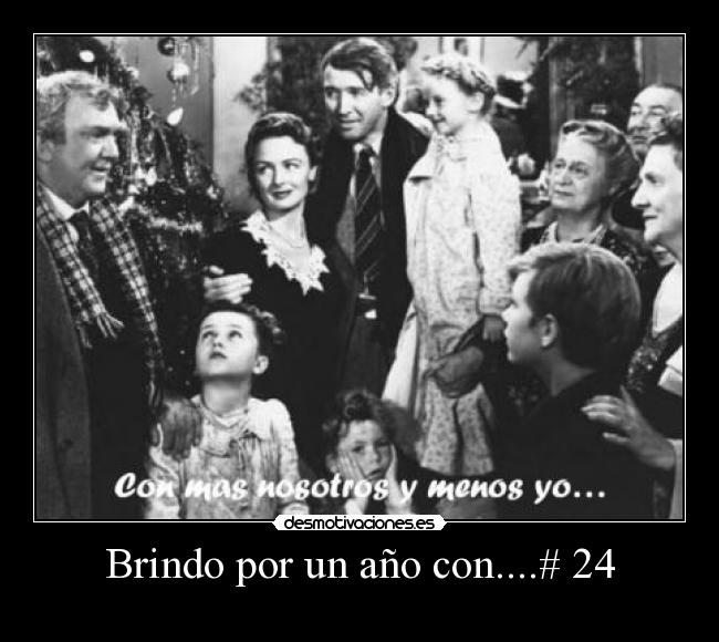 Brindo por un año con....# 24 -