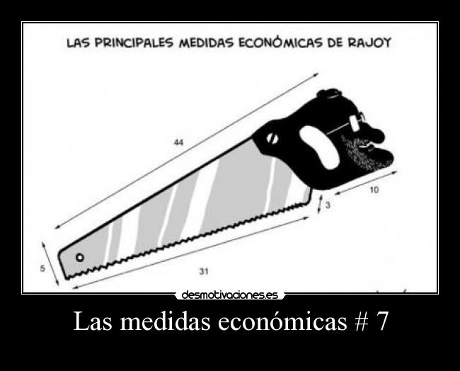 Las medidas económicas # 7 - 